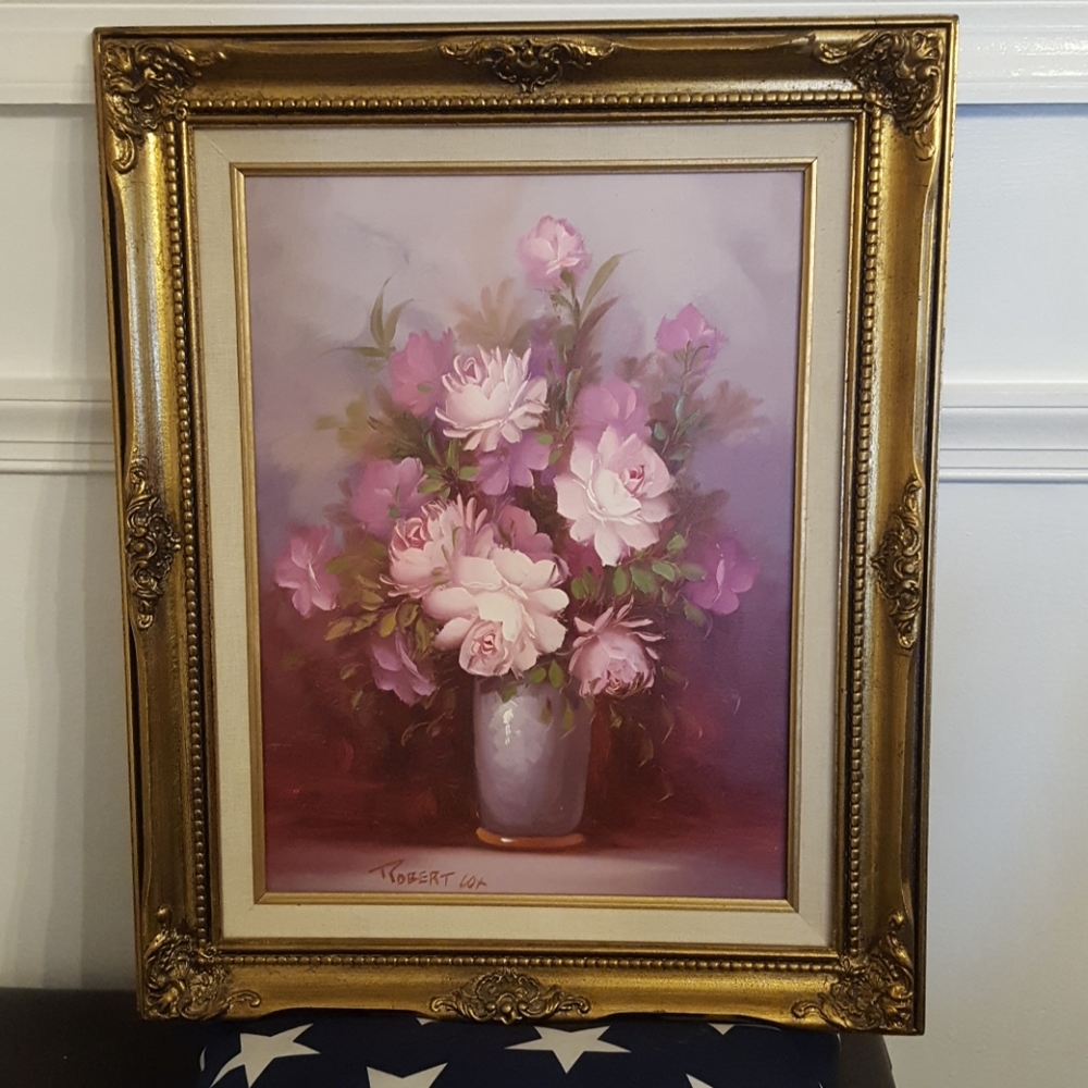 Robert Cox still painting